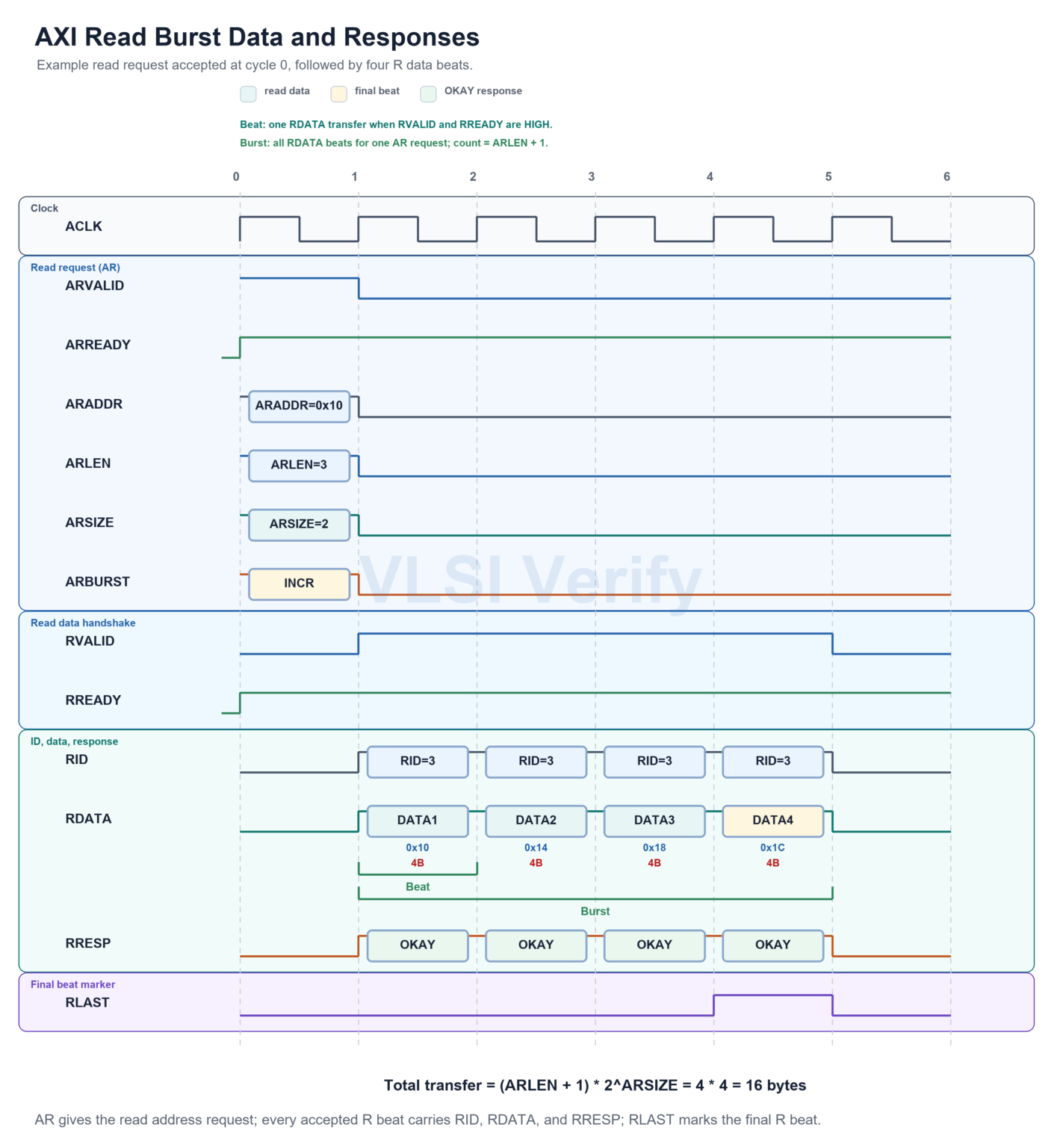 Write and read data - VLSI Verify